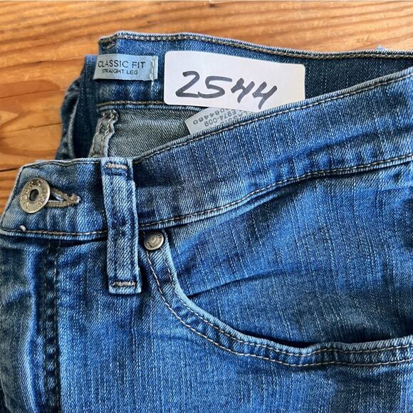 Riders by Lee Jeans Womens 8 P Classic Fit Straight Leg Medium Wash - Picture 5 of 13